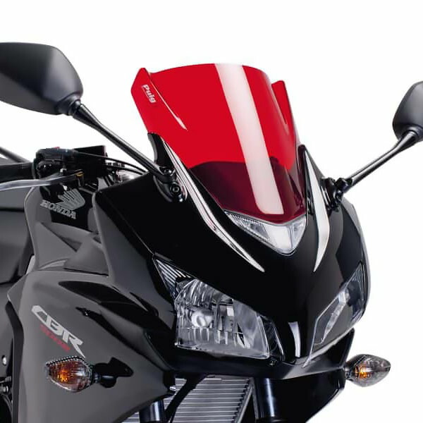 プーチ(Puig) レーシングスクリーン レッド CBR500R 13-15 6479R