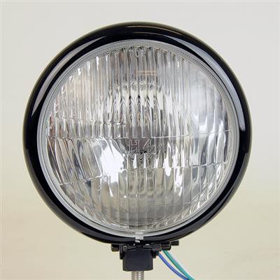 グッズ(GOODS) 5-3/4インチ　ベイツライト　グロスブラック H4｜モトパーツ　店