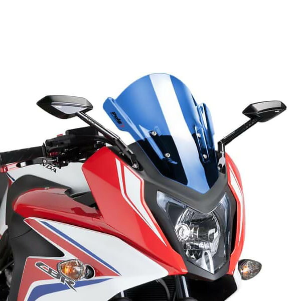 プーチ(Puig) レーシングスクリーン ブルー CBR650F 7003A