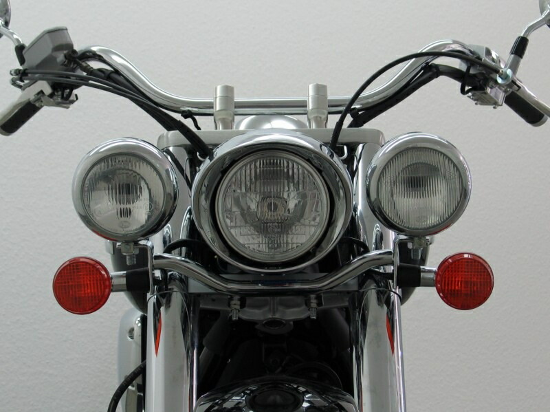 フェーリング(Fehling) ヘッドライトステー ライトバー 後付ヘッドライト用 クローム VTX 1300 (SC52) 2003-2007年