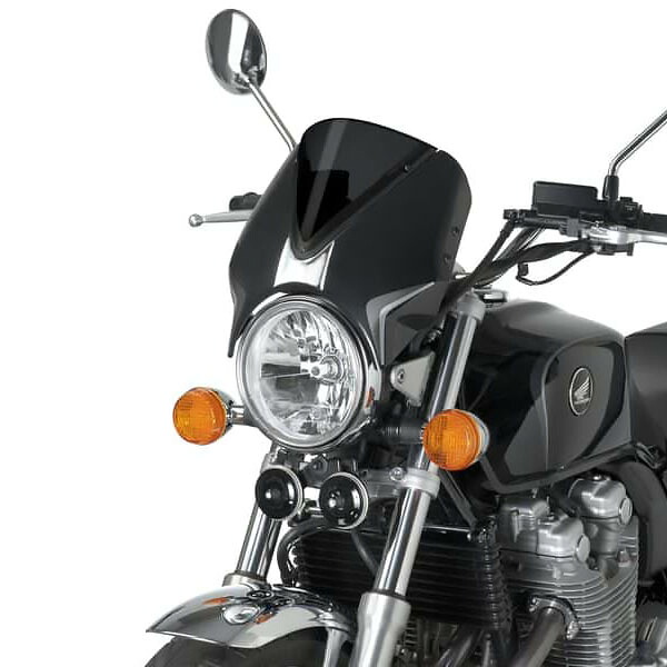 プーチ(Puig) スクリーン ウインドシールド レトロヴィジョン ブラック/ダークスモーク CB1100/EX 14- 7593F