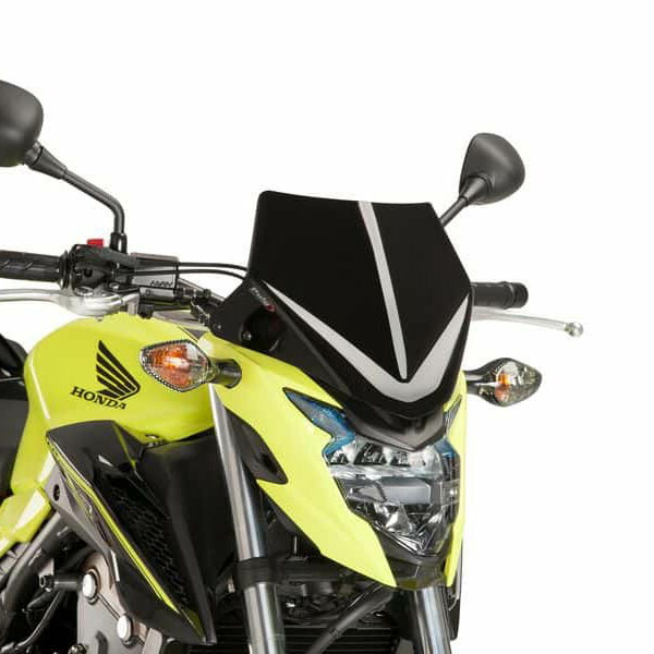 プーチ(Puig) スクリーン ウインドシールド NKニュージェネレーション/スポーツ ブラック CB500F 16- 8923N
