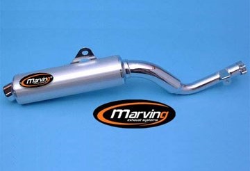 マービング(Marving) マフラー Amacal クロム+アルミ EU公道走行認可 XL600 LM/RM H/AAA/36/BC