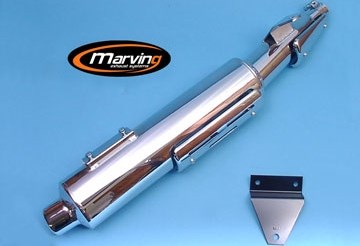 マービング(Marving) マフラー Amacal クロム EU公道走行認可 XRV750 アフリカツイン 93-95 H/AAA/52/BC