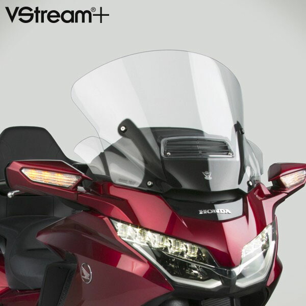 ゴールドウイング GL1800 18- VSTREAM+ デラックスクリーン with ベント トール ナショナルサイクル