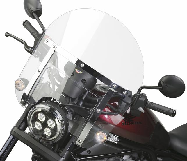 REBEL1100(レブル1100) ウインドシールド スクリーン Low Boy Heavy Duty ナショナルサイクル