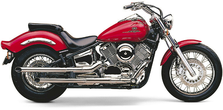 COBRA ドラッグパイプ スリップオン・マフラー V-Star1100｜モトパーツ　店