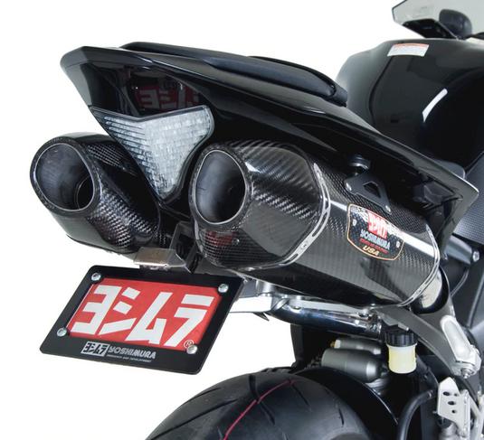 USヨシムラ新型隼R-77フルカーボンデュアルスリップオンマフラー USヨシムラ新型隼R-77フルカーボンデュアルスリップオンマフラー