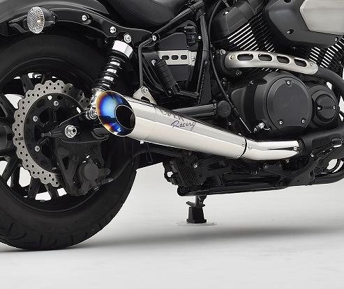 YAMAHA BOLT 950 スリップオンマフラー フリーダムパフォーマンス ヤマハ ボルト スリップオンマフラー クローム アメリカン