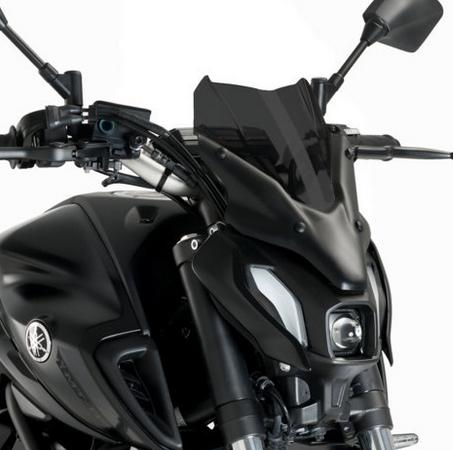 MT-07 2021- スクリーン ウインドシールド スポーツ ダークスモーク プーチ