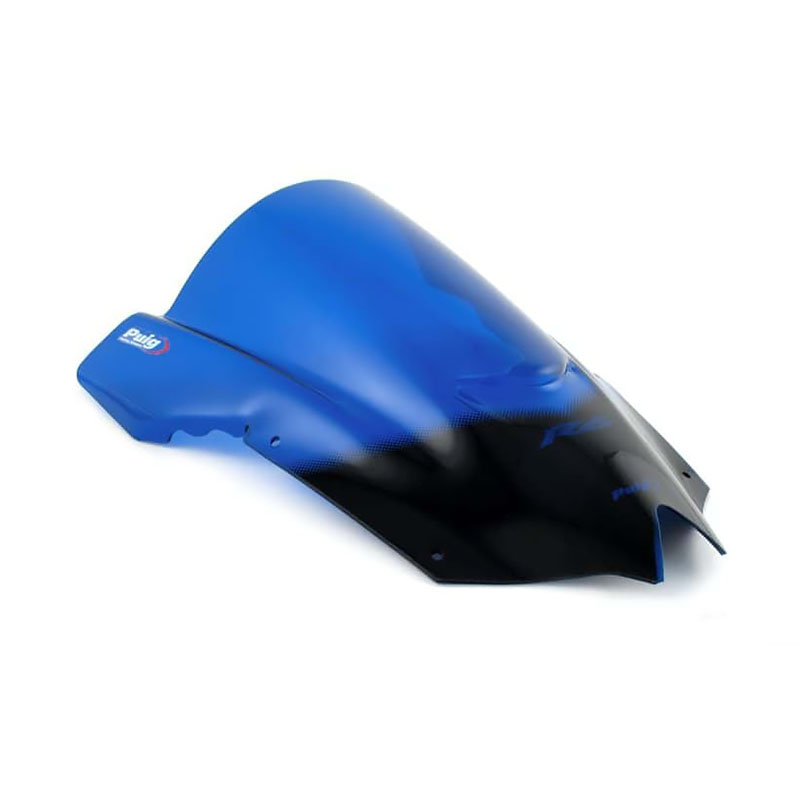 プーチ(Puig) レーシングスクリーン ブルー YZF-R6 08-16 4635A｜モトパーツ　店
