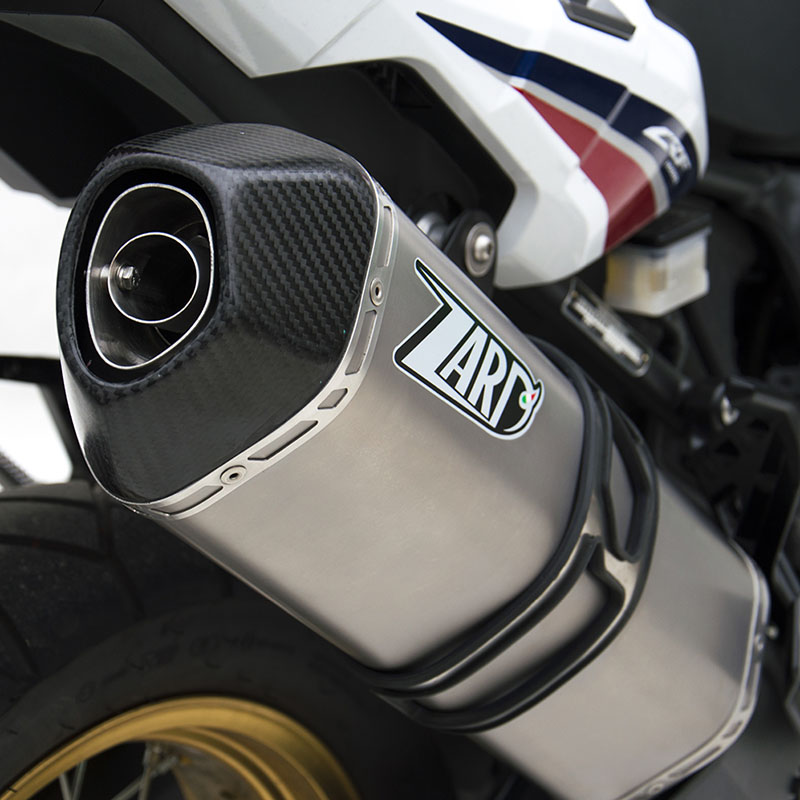 ザード(Zard) スリップオン ステン-カーボン EURO4 ホンダ CRF1000L アフリカツイン