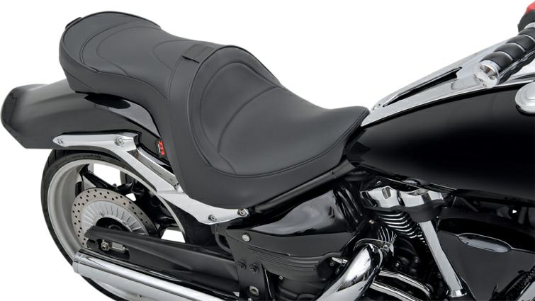 Z1R ロープロファイル ダブルバケットシート バックレスト付 マイルドステッチ XV1900 レイダー 08-15