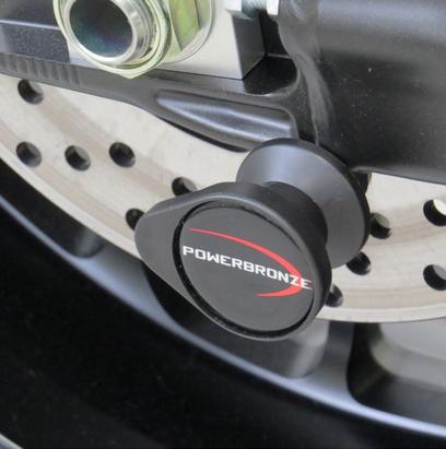 XSR900, TRACER 9/GT パドックスタンド/スイングアームプロテクター ブラック POWER BRONZE