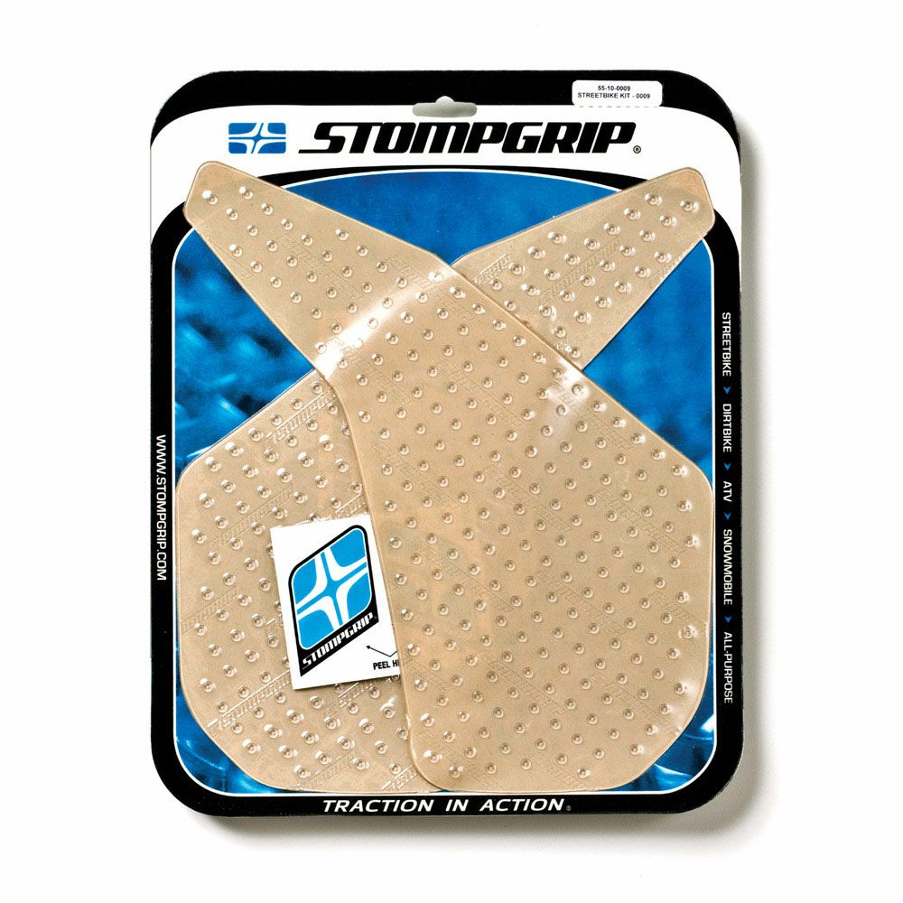 STOMPGRIP トラクションパッド (タンク)キット FZ1 06-15(クリア)
