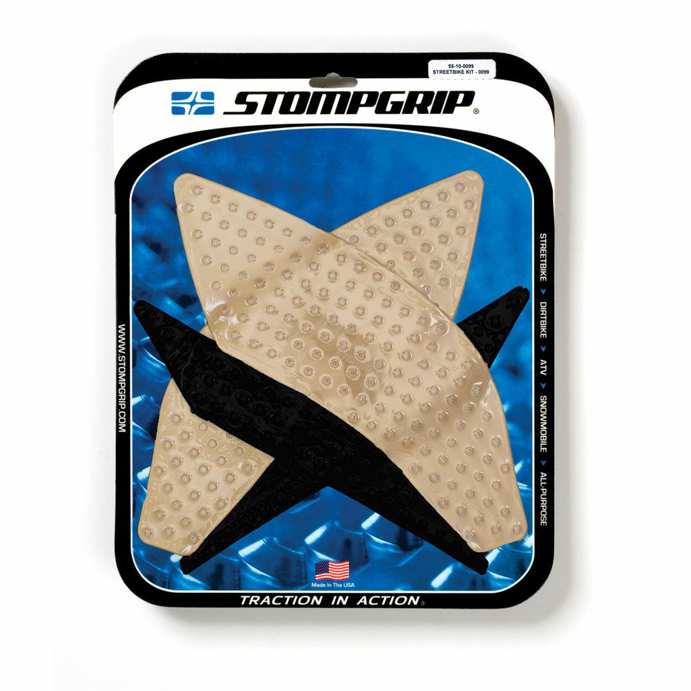 STOMPGRIP トラクションパッド(タンク)キット YZF-R1 15-(クリア)