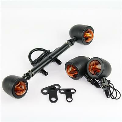 グッズ(GOODS) ダウンマウントステー ウインカーキット(ショート) スモールバレットBK SR400/500