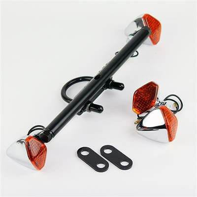 グッズ(GOODS) ダウンマウントステー ウインカーキット(ロング)　ダイアモンド SR400/500