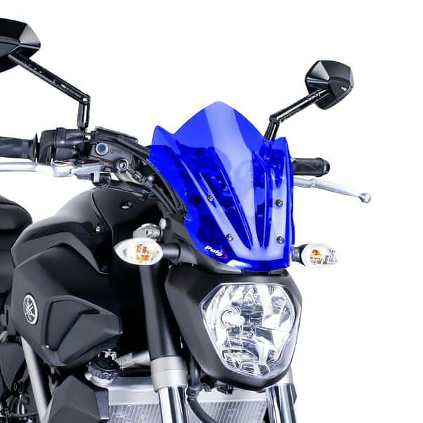 プーチ(Puig) スクリーン ウインドシールド NKニュージェネレーション/スポーツ ブルー MT-07 14-17 7015A|モトパーツ 店