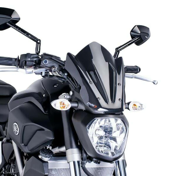 プーチ(Puig) スクリーン ウインドシールド NKニュージェネレーション/スポーツ カーボン MT-07 14-17 7015C|モトパーツ 店