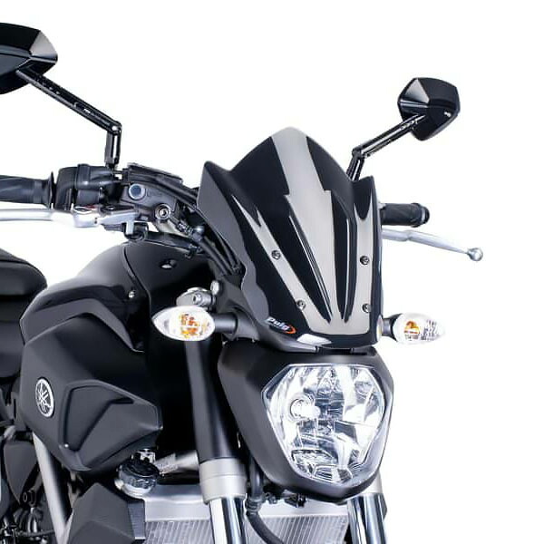 プーチ(Puig) スクリーン ウインドシールド NKニュージェネレーション/スポーツ ブラック MT-07 14-17 7015N|モトパーツ 店