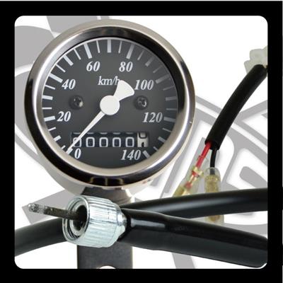 グッズ(GOODS) サイドマウントメーターキット　φ48　SR400/500(ドラム)
