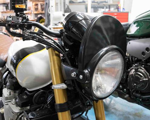 C-RACER ヘッドライトマスク XJR1300 95-14