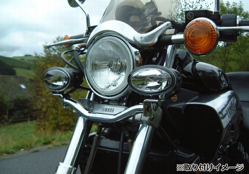 フェーリング(Fehling) ライトバー 後付ヘッドライト用 XV750/1100 ビラーゴ 92-98