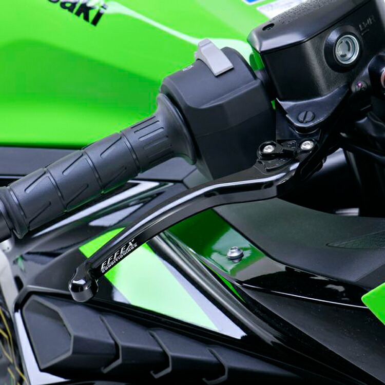 カワサキ Z650RS、Ninja ZX-25R スムースフィットレバーセット(ブラック) EFFEX