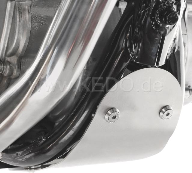 KEDO ケドー ミ二スキッドプレート アンダーガード ヤマハ SR400/500｜モトパーツ　店