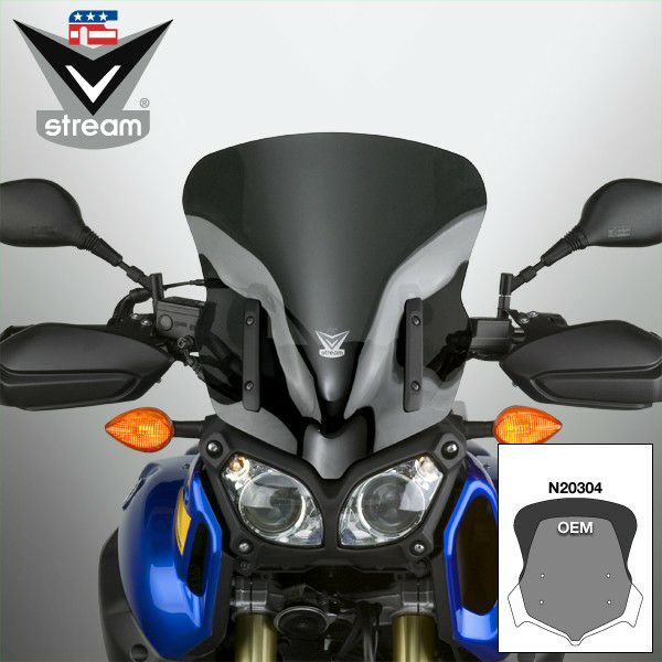 National Cycle VSTREAM ウィンドスクリーン 18.5インチ YAMAHA(ヤマハ) XT1200 Super Tenere 10-13
