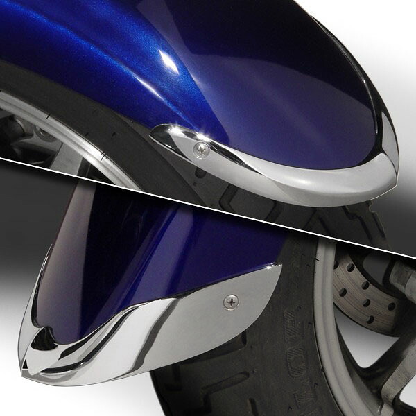 National Cycle ２ピースフロントフェンダーチップ XVS1300A V-Star
