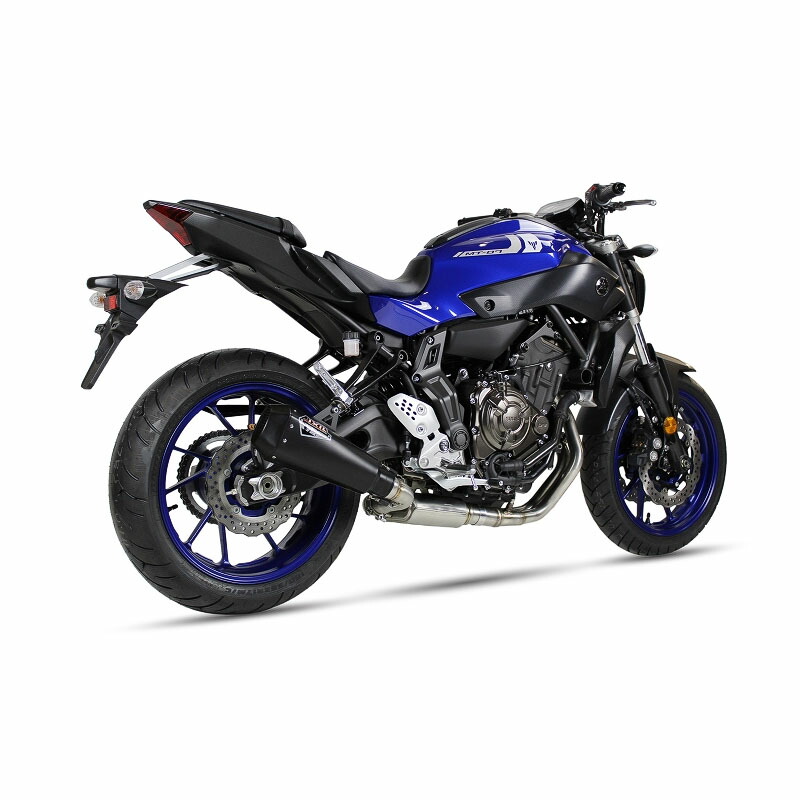 イクシル(IXIL) RC1B レースヘキサコーンエクストリーム ブラック フルシステム MT07/XSR700/Tracer700 OY962RRB｜モトパーツ　店