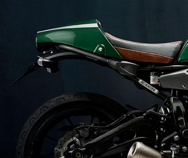 C-RACER シングルシート風 シートカバー XSR700 16-