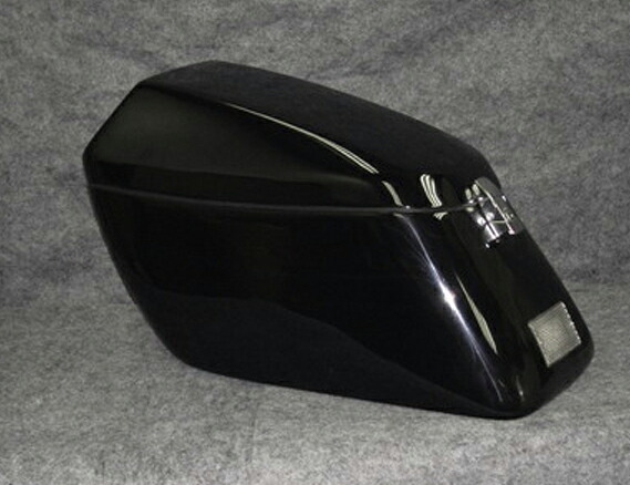 TSU ハードサドルバッグ コーナー FRP V-Star1300｜モトパーツ　店