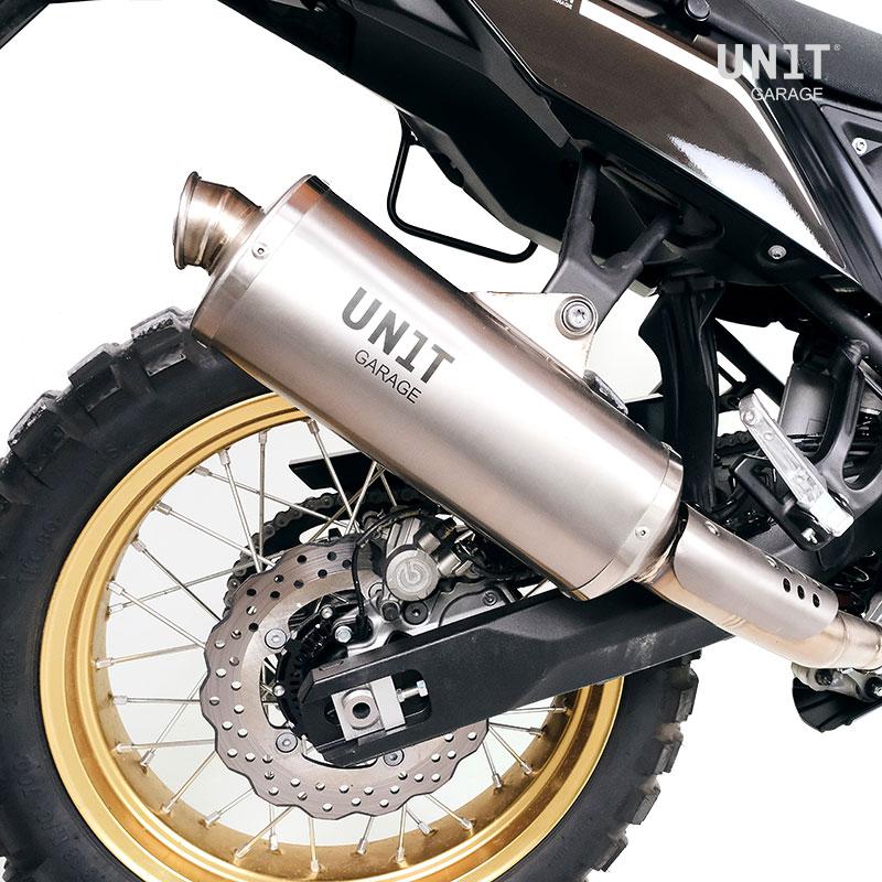 テネレ700 (19-26) UNIT GARAGE Euro5 チタニウム スリップオンマフラー