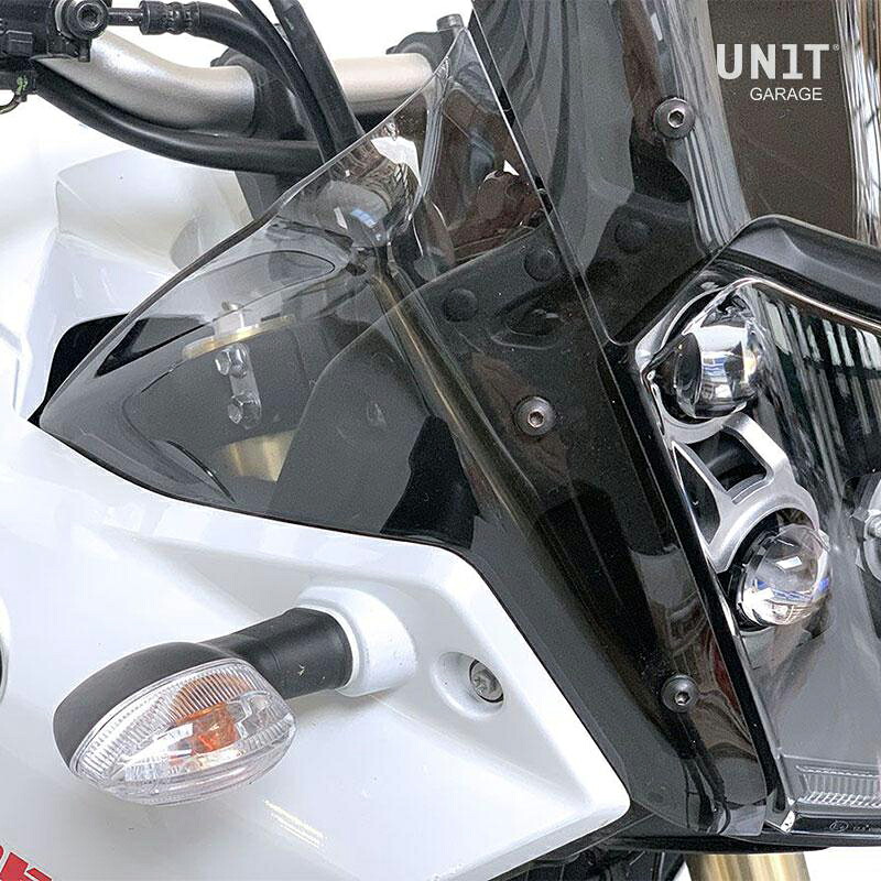 YAMAHA Tenerre 700 オーバーサイズデフレクター ライトスモーク UNIT GARAGE