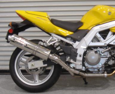 SV650/S 04-10 RS-3 レース ステンレス スリップオン マフラー ヨシムラUSA