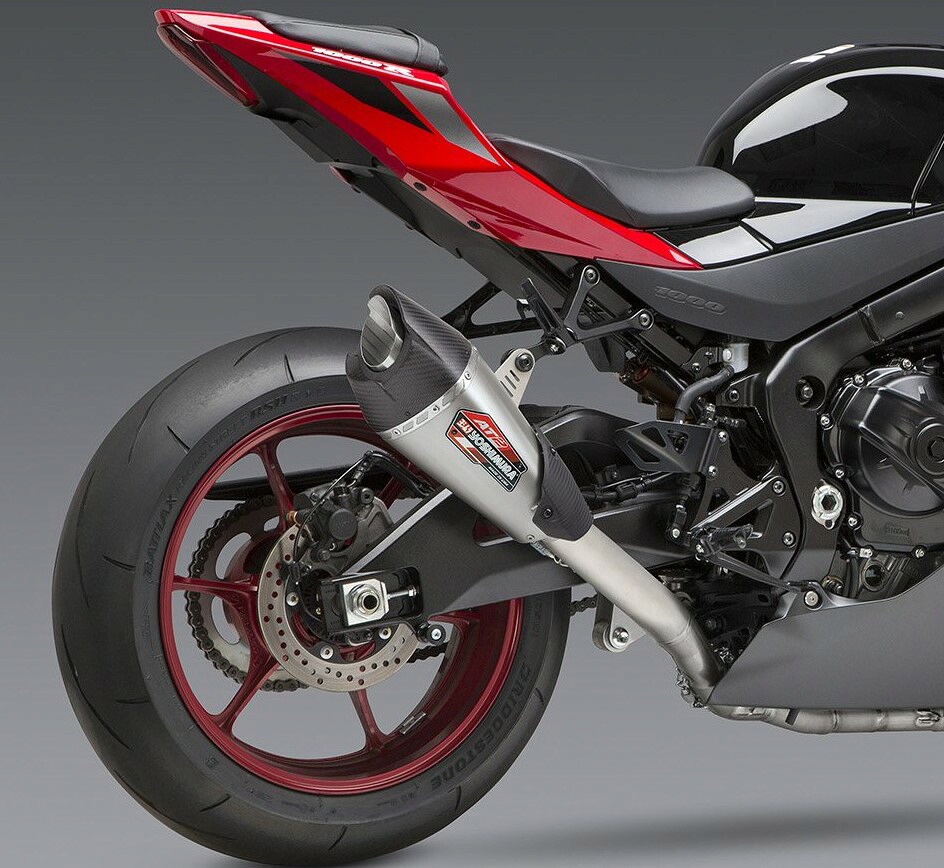 ヨシムラUSA AT2 レース ステンレス フルエキゾースト マフラー スズキ GSX-R1000