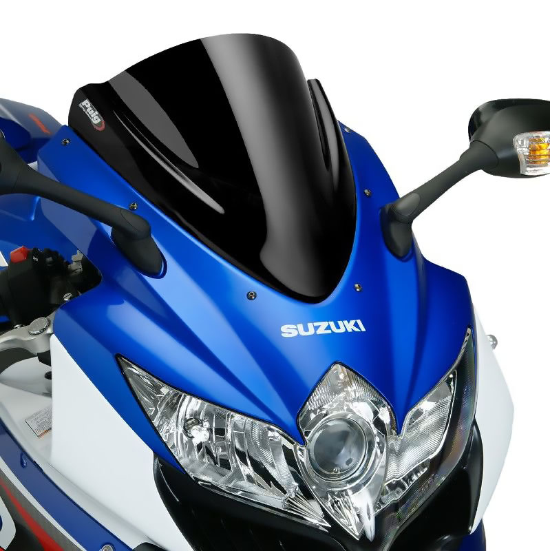プーチ(Puig) レーシングスクリーン ブラック GSX-R600/750 08-10 4629N