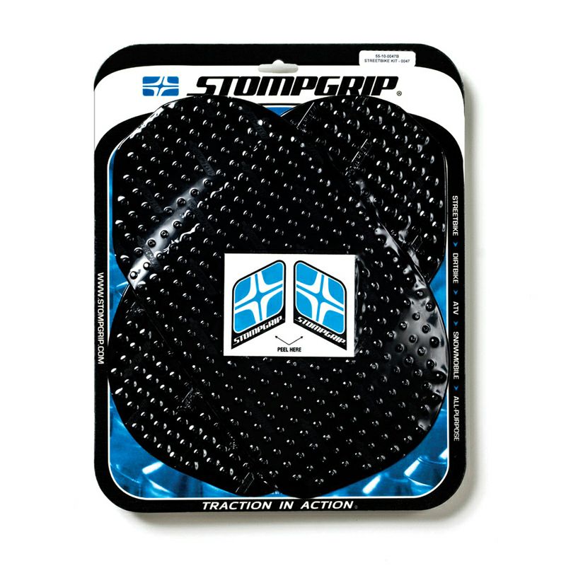 STOMPGRIP トラクションパッド(タンク)キット GSX-R600/750/1000 00-03/01-02(ブラック)