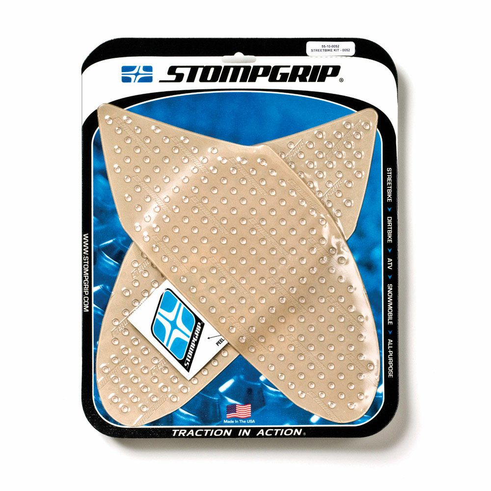 STOMPGRIP トラクションパッド(タンク)キット GSX-R600/750 06-07(クリア)