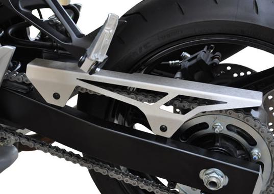 ZIEGER チェーンガード GSR750 11-16 シルバー