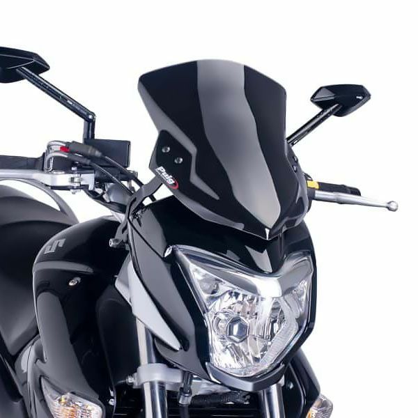 GSR250用 Puig(プーチ) スクリーン取り付け金具付き GSR250にPuig(プーチ)スクリーン装着ガイド：取付から感想まで