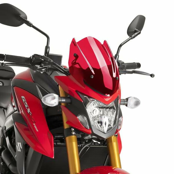 プーチ(Puig) スクリーン ウインドシールド NKニュージェネレーション/スポーツ レッド GSX-S750 17- 9435R