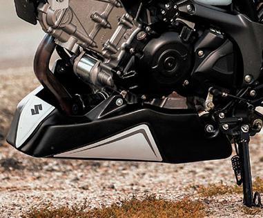 楽天市場】SV650 スポイラー アンダーカウル 2016- POWERBRONZE