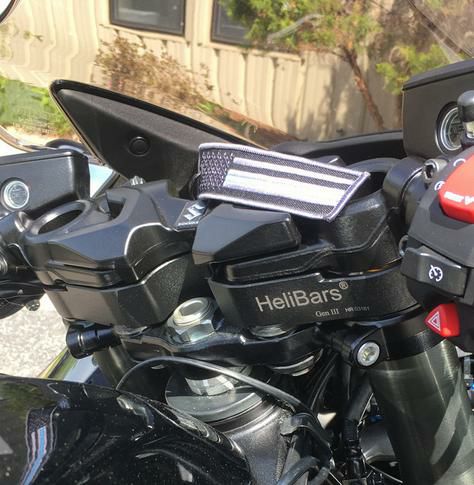 楽天市場】HeliBars ハンドルバーライザー for FJR1300 06- HR09079