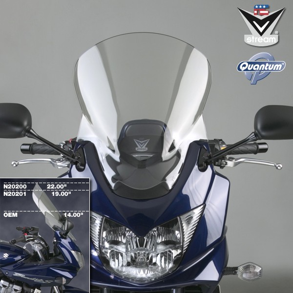 National Cycle VSTREAM ウィンドスクリーン 19インチ GSF1250 Bandit 2007~2010年|モトパーツ 店