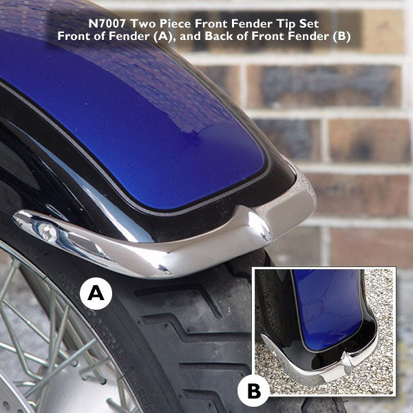 National Cycle ２ピースフロントフェンダーチップ VL800 Volusia｜モトパーツ　店