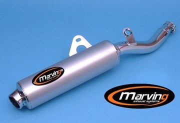マービング(Marving) マフラー Amacal クロム+アルミ EU公道走行認可 DR650RS/RSE S/AAA/49/BC